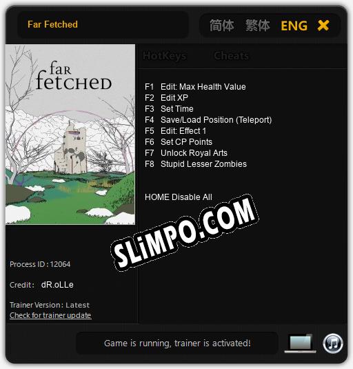 Трейнер для Far Fetched [v1.0.5]