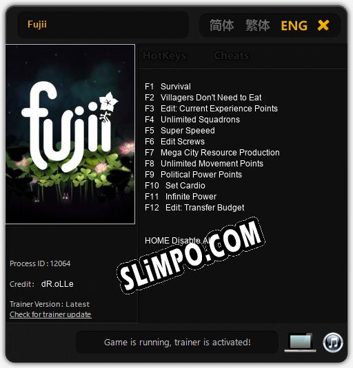 Fujii: ТРЕЙНЕР И ЧИТЫ (V1.0.56)