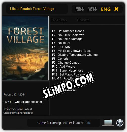 Life is Feudal: Forest Village: Читы, Трейнер +13 [CheatHappens.com]