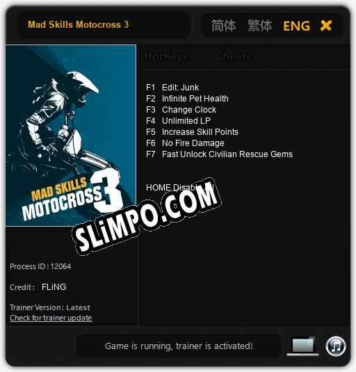 Mad Skills Motocross 3: ТРЕЙНЕР И ЧИТЫ (V1.0.87)