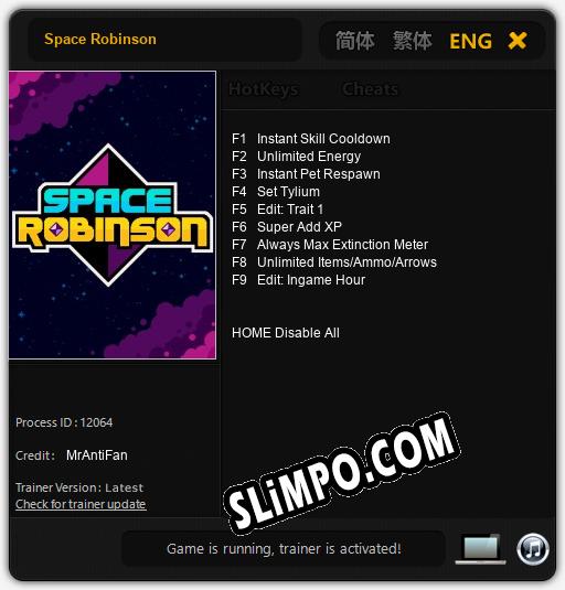 Space Robinson: Читы, Трейнер +9 [MrAntiFan]