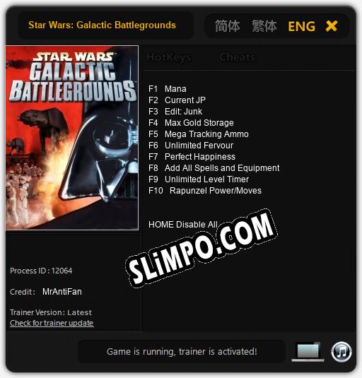 Star Wars: Galactic Battlegrounds: Трейнер +10 [v1.5]