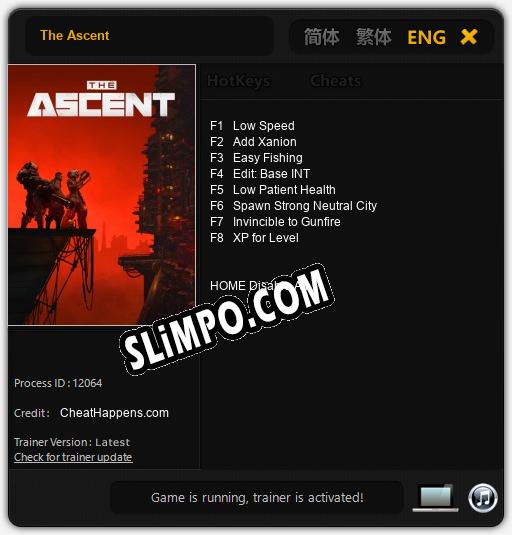 The Ascent: Читы, Трейнер +8 [CheatHappens.com]