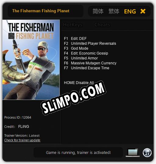 The Fisherman Fishing Planet: Читы, Трейнер +7 [FLiNG]