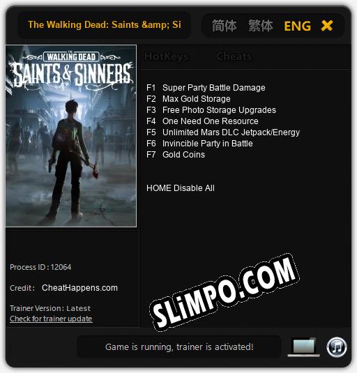 The Walking Dead: Saints & Sinners: ТРЕЙНЕР И ЧИТЫ (V1.0.85)